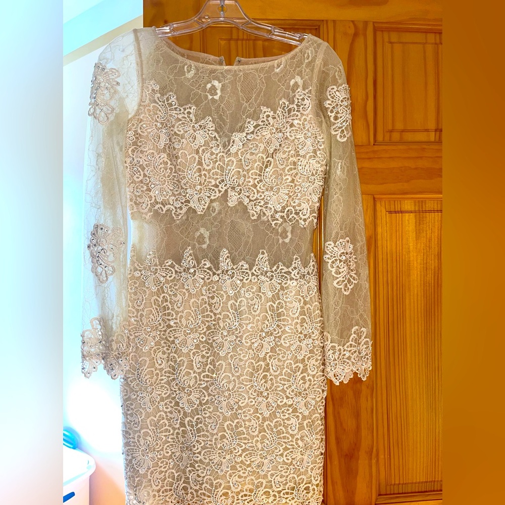 Side 2 woman’s sheer dress
Has lining under
Worn ONCE, dry cleaned